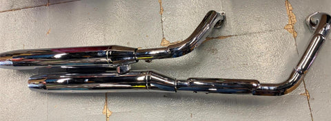 OEM Stock Exhaust Head Pipes Heat Shield Yamaha Road Star 1600 1700 Factory Muff
