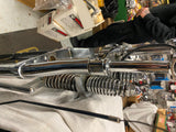 Vtg Old Skool Springer Front Fork 66" Extended Harley Chopper Custom 70's Assy!