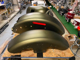 Oem Paint Set Gas tank Fenders Harley Softail Slim FLS Olive Drab Denim Factory!