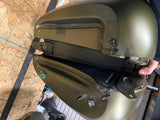Oem Paint Set Gas tank Fenders Harley Softail Slim FLS Olive Drab Denim Factory!