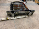 Vtg Old Skool Luggage Rack Sissybar Mount Harley Shovelhead Ironhead Chopper!