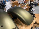 Oem Paint Set Gas tank Fenders Harley Softail Slim FLS Olive Drab Denim Factory!