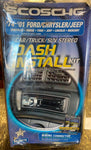 Scosche Stereo Radio Install Kit - Ford/Chrysler/Jeep Lincoln Pickup 1974-01