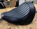 Harley OEM Tuck Roll ribbed Solo Seat 2011-2017 Softail Slim FLS FXS 52000031