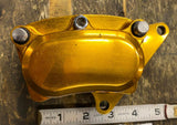 Gol 4 Piston Brake Caliper Harley Custom Chopper Billet Softail Dyna Motorcycle