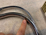 vtg OEM Harley buddy seat grab bar Rail Shovelhead Panhead Ironhead Sportster