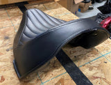 Harley OEM Tuck Roll ribbed Solo Seat 2011-2017 Softail Slim FLS FXS 52000031