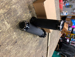 Custom black contrast Handlebar Grips Harley Softail Dyna Sportster FLH Cable