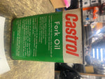 Vtg Castrol Front Fork Oil Gas Collector Can Motorcycle AHRMA Dirt bike KZ XS GS
