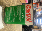 Vtg Castrol Front Fork Oil Gas Collector Can Motorcycle AHRMA Dirt bike KZ XS GS