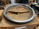 Beauty Trim Rings NOS Vtg Auto Truck HOT ROD 14" Chevy Ford Dodge Rally Wheels