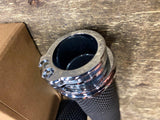 Custom Chrome Handlebar Grips Harley Softail Dyna Sportster FLH Chopper FXD Cabl