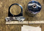 Chrome Cup Speedometer Tach Mount Harley CVO Custom Gauge Softail Sportster Dyna