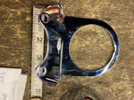 Chrome Cup Speedometer Tach Mount Harley CVO Custom Gauge Softail Sportster Dyna