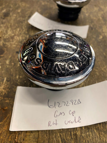 OEM harley gas cap right thread Softail Dyna Sportster FXR FXST Vented Motor Co