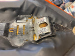 Custom 1 off Seat Orange Racing Stripe Harley Sportster 4.5 Tank 2007^ 883 1200!