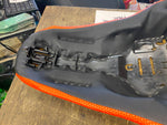 Custom 1 off Seat Orange Racing Stripe Harley Sportster 4.5 Tank 2007^ 883 1200!