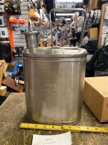 Vtg Protectoseal Co Chicago S883A Stainless Steel SS Gas Safety Can Made In USA