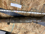 Vtg Harley Panhead Knucklehead Old Skool Muffler fishtail Chopper OE Squish Pipe