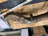 Vtg Harley Panhead Knucklehead Old Skool Muffler fishtail Chopper OE Squish Pipe