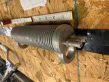 Billet Oil Cooler Frame Follower Harley Custom Chopper Softail Jag Windmer Clamp