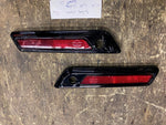 OEM Black Saddlebag Hinge Covers 2014^ Touring Street Road Glide Bagger FLHX FLH