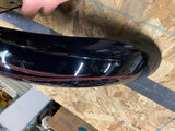 Front Fender Harley Rocker FXCW Black Flames 2009-10 OEM Nice