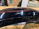 Front Fender Harley Rocker FXCW Black Flames 2009-10 OEM Nice