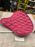 Pink Studs Harley Solo Seat Cover Panhead Knucklehead Flathead Shovelhead FLH