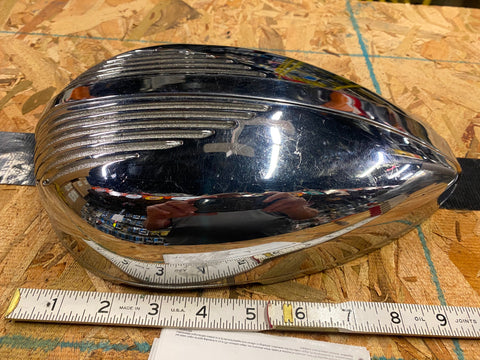 Vtg Wheel siren Air Cleaner Cover Harley Chopper Knucklehead Panhead Softail FX