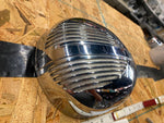 Vtg Wheel siren Air Cleaner Cover Harley Chopper Knucklehead Panhead Softail FX