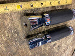 Custom Footpegs W Mounts Harley Forward Controls Highway Pegs Chrome Rubber FXST