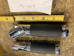 Custom Footpegs W Mounts Harley Forward Controls Highway Pegs Chrome Rubber FXST