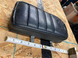 Old Skool Bar Shield SissyBar Pad Harley Sportster Shovelhead Ironhead Rib AMF!