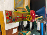 Vtg 1920's Dutch Mill Mac Litho Tin Sand Toy Windmill Mcdowell Mfg Co Pgh Pa!
