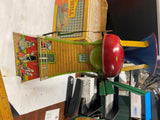 Vtg 1920's Dutch Mill Mac Litho Tin Sand Toy Windmill Mcdowell Mfg Co Pgh Pa!