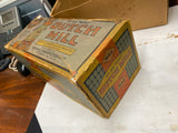 Vtg 1920's Dutch Mill Mac Litho Tin Sand Toy Windmill Mcdowell Mfg Co Pgh Pa!