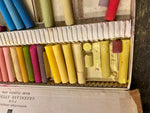 Vtg Box Greenland Studios Lot Oil Pastels Set Art Supplies Painting School Home