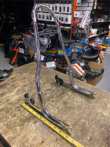 OEM Sissybar Passenger Backrest Harley heritage Softail Nostalgia Detachable FLS