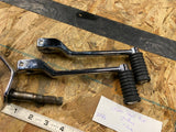 Harley OEM Heel Toe Shift levers Bracket Mount Factory Heritage Softail Slim FLS