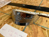 Chrome Gold Headlight Visor 5 3/4 Harley Wings Sportster Dyna Softail OEM Harley