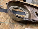 OEM Vtg Tin Primary Cover harley 1936-1940 UL Flathead Knucklehead Early Vtg Ori