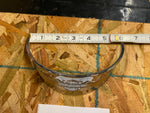 Chrome Gold Headlight Visor 5 3/4 Harley Wings Sportster Dyna Softail OEM Harley