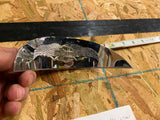 Chrome Gold Headlight Visor 5 3/4 Harley Wings Sportster Dyna Softail OEM Harley