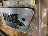 BSA Metal Gas Tank Emblem Badge Rocket 3 Trident bread Box TAnk 1969 OEM NOS A75