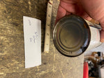 Vtg Metal Oil Gas Can Siloo Sahara Tin Service station Great Graphix Garage CAve