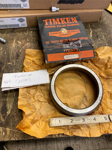 Vtg USA Timken Tapered Roller Bearing Wheel Bearing Race-4 X 2  552A