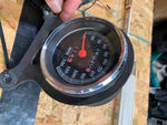 OEM Speedometer Harley sportster Dyna FXR 84-94 Mount bracket Black 883 FXD assy