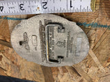 Stockyards Coliseum in Oklahoma City Belt Buckle 1918-1970 Rodeo Show Arena Vtg