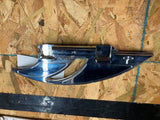 Custom Billet Floorboards Passenger Harley Touring Softail Chopper Chrome rubber